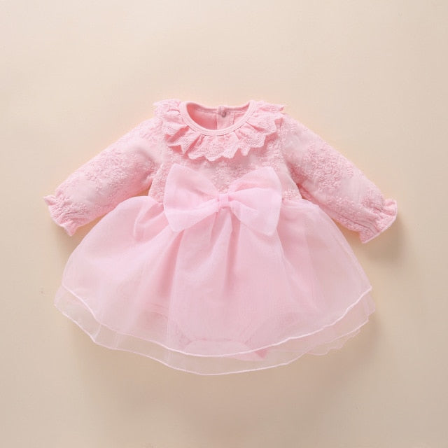 cotton princess style baby baptism dress 2019