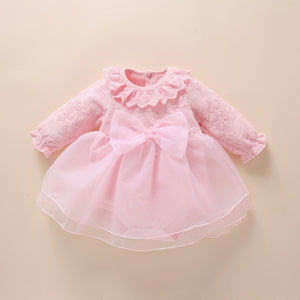cotton princess style baby baptism dress 2019
