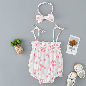 Baby girl's summer fashion Rompers