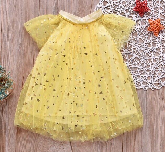 2019 New Kids Baby Girls Princess Mini Dress